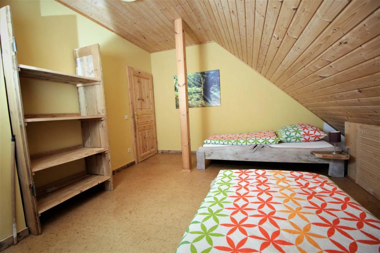 Oybiner Blockhaus Und Ferienwohnungen Hain  Exterior foto