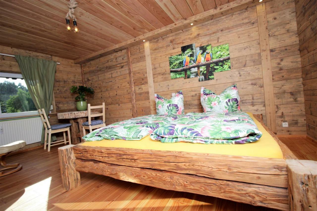 Oybiner Blockhaus Und Ferienwohnungen Hain  Exterior foto