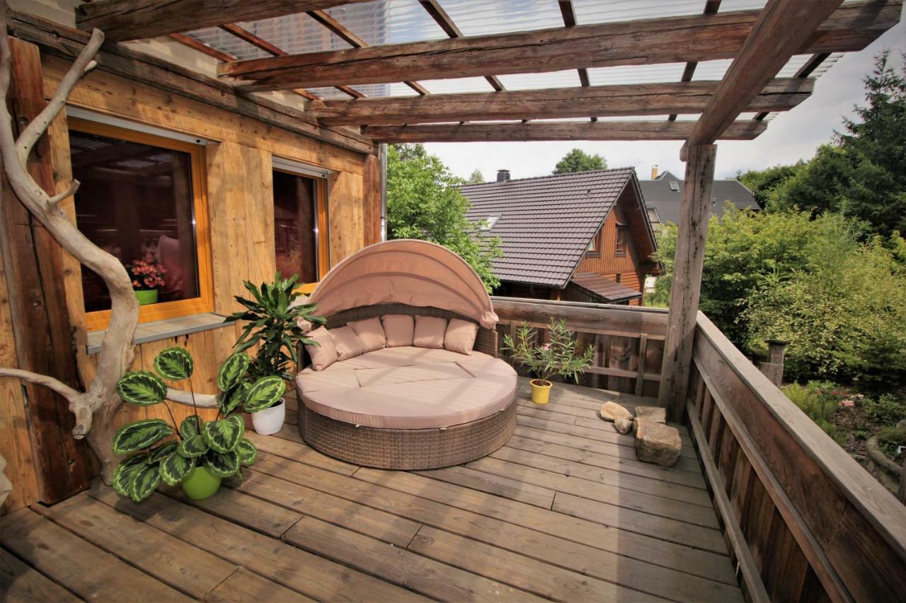 Oybiner Blockhaus Und Ferienwohnungen Hain  Exterior foto